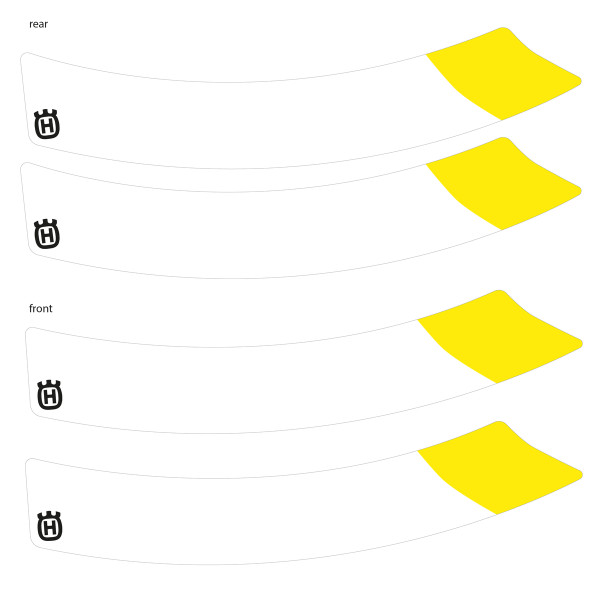 Husqvarna Rim sticker